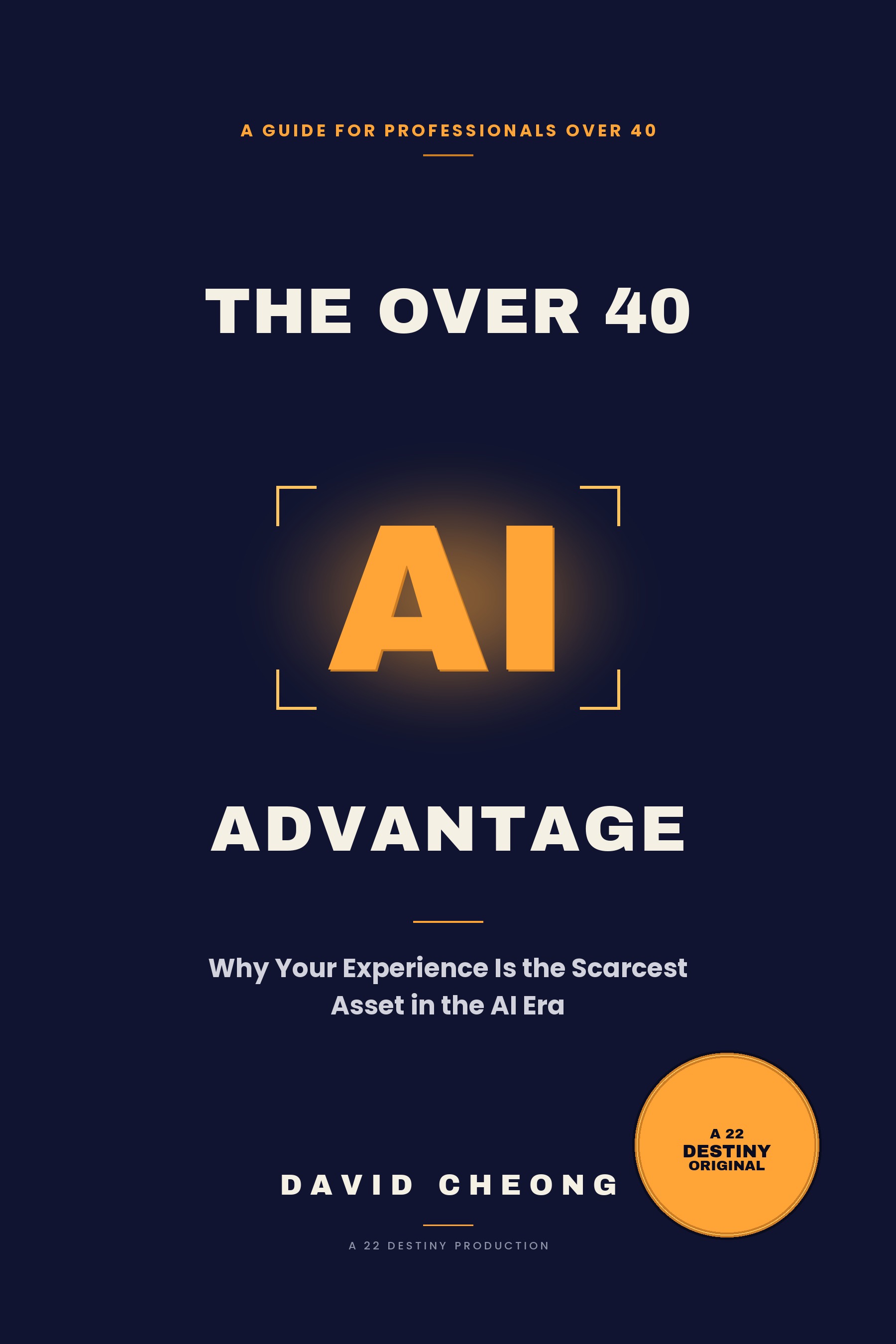 Cover of The Over 40 AI Advantage